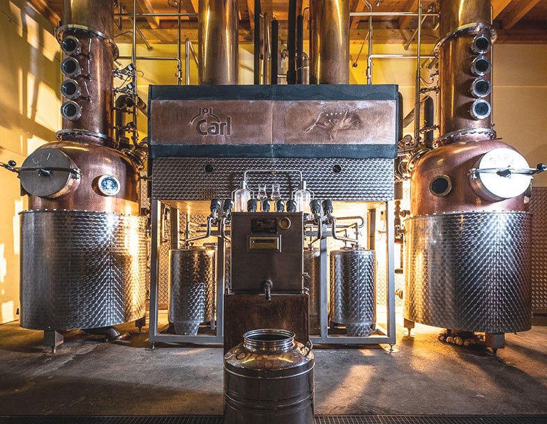 Distille der Bootleggers Manufaktur in Österreich